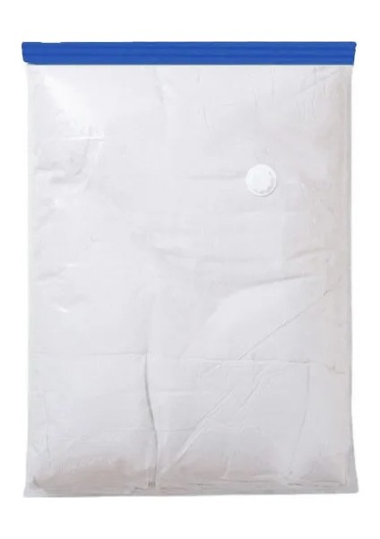 40X60CM Hava Vakum Torbası Hava Pompası Olmadan Battaniyelerin Saklanması ve Seyahat Yerden Tasarruf Sağlayan Vakum Saklama Torbası Elbise Sıkıştırma Boş Çantalar (Yurt Dışından)