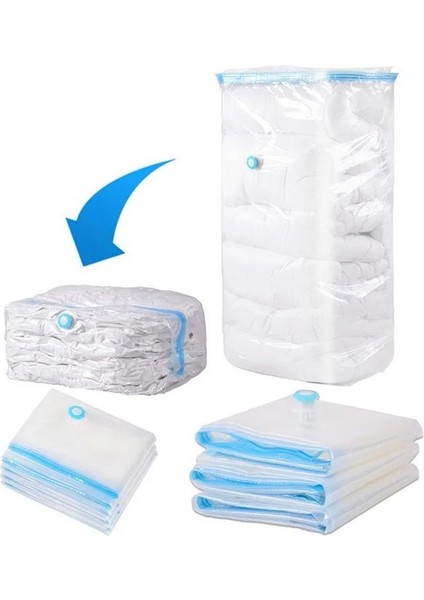 50X60CM Uygun Vakum Poşeti Depolama Ev Düzenleyici Şeffaf Elbise Organizatör Mühür Sıkıştırılmış Seyahat Tasarruflu Çanta Paketi (Yurt Dışından) modelleri