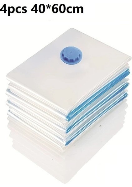 4 Adet 40X60 cm Sıkıştırılmış Çanta Elektrikli Pompa Seyahat Vakum Poşeti Pompası Mini Vakumlama Makinesi Makinesi Space Saver Giysiler Için Gıda Organizatör (Yurt Dışından)