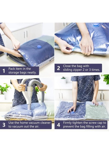 4 Adet 40X60 cm Sıkıştırılmış Çanta Elektrikli Pompa Seyahat Vakum Poşeti Pompası Mini Vakumlama Makinesi Makinesi Space Saver Giysiler Için Gıda Organizatör (Yurt Dışından) fiyatları