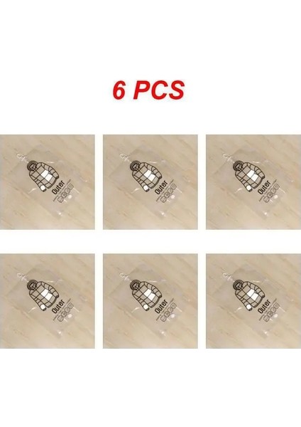 Stil B 6 Adet 1 ~ 8 Adet Asılı Şeffaf Vakum Saklama Çantası Giysi Organizatör Tasarrufu Yer Tutucu Katlanır Çanta Paketi Konfeksiyon Toz Geçirmez (Yurt Dışından)