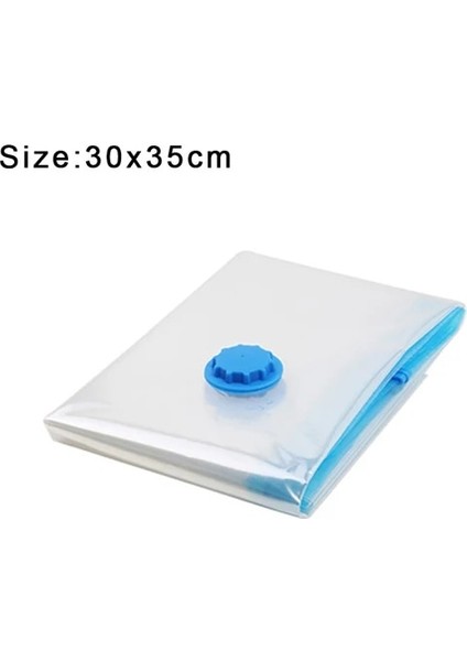 11.8ın x 13.7ın 1 Adet 1 Adet Uygun Vakum Torbası Ev Düzenleyici Yorgan Elbise Vakum Depolama Çuval Su Geçirmez Sıkıştırma Seyahat Uzaydan Tasarruf Hava Yastıkları (Yurt Dışından)