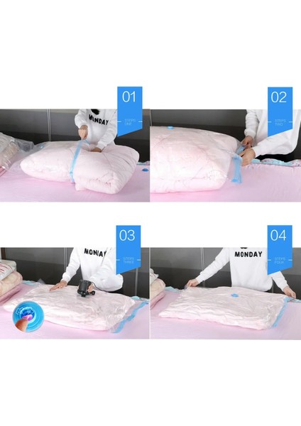 11.8ın x 13.7ın 1 Adet 1 Adet Uygun Vakum Torbası Ev Düzenleyici Yorgan Elbise Vakum Depolama Çuval Su Geçirmez Sıkıştırma Seyahat Uzaydan Tasarruf Hava Yastıkları (Yurt Dışından) modelleri