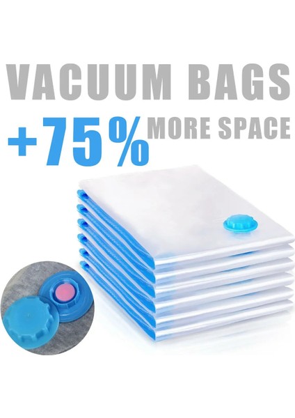 11.8ın x 13.7ın 1 Adet 1 Adet Uygun Vakum Torbası Ev Düzenleyici Yorgan Elbise Vakum Depolama Çuval Su Geçirmez Sıkıştırma Seyahat Uzaydan Tasarruf Hava Yastıkları (Yurt Dışından) indirimleri