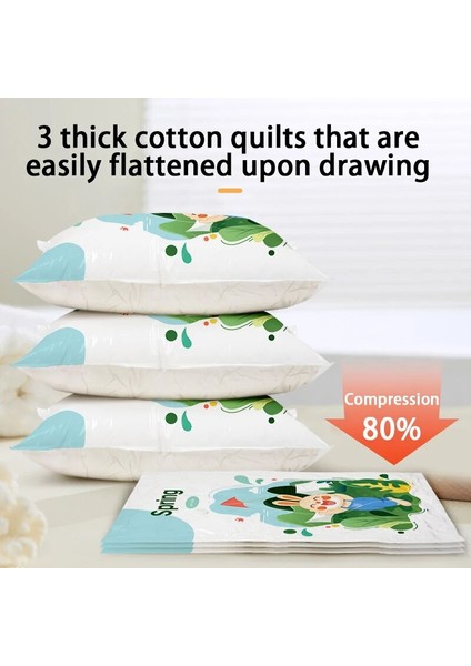 1 El Pompası S(10CM以下) Elbise Saklama Torbası Için Vakum Torbası Valfli Şeffaf Kenar Katlanır Sıkıştırılmış Organizatör Seyahat Yerden Tasarruflu Mühür Paketi (Yurt Dışından) indirimleri