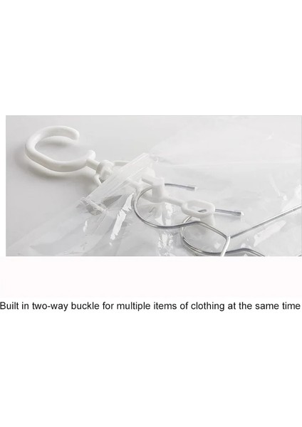 Stil A 5 Adet 1 ~ 5 Adet Asılı Şeffaf Vakum Saklama Çantası Giysi Organizatör Tasarrufu Uzay Tutucu Katlanır Çanta Paketi Konfeksiyon Toz Geçirmez (Yurt Dışından) fırsatları