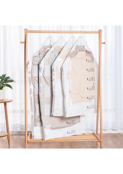 135X70X20X20CM 2 Adet Space Saver Plastik Vakum Torbası Sıkıştırılmış Depolama Asılı Çanta Üç Boyutlu Giyim Elbise Dolabı Organizatör Depolama (Yurt Dışından) fiyatları