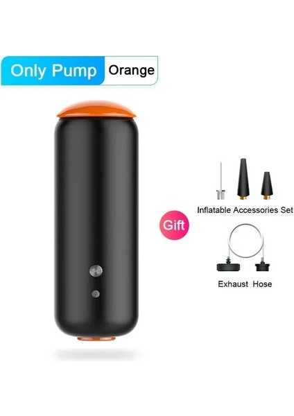 Turuncu Güç Pompası 2 In 1 Hava Vakum Makinesi Şişirme Kompresörü Pompası Giysiler Için Gıda Sıkıştırma Torbası Uzay Tasarrufu Vakum Saklama Torbası Paketleyici (Yurt Dışından)
