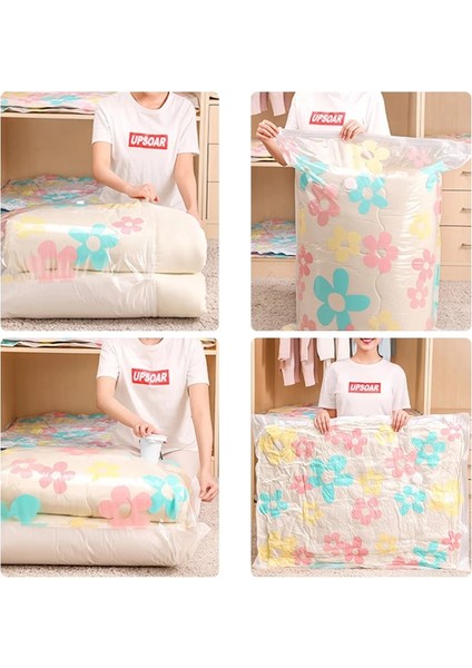 110X100CM 100X130CM Jumbo Vakum Saklama Torbaları Space Saver Vakum Saklama Çantası, Giyim, Yorgan, Yatak, Seyahat Için Yeniden Kullanılabilir Mühürleyen Çanta (Yurt Dışından) fırsatları