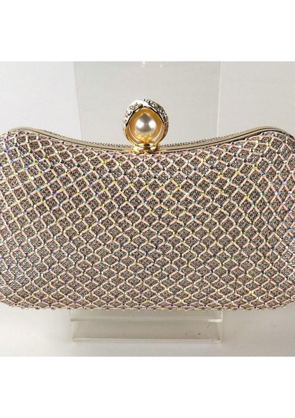 Siyah Lüks Kadın Akşam Çanta Elmas Lüks Debriyaj Çanta Parti Parlak Taklidi Bayan Altın Siyah Zincir Omuz Çantası Çanta Debriyaj (Yurt Dışından) indirimleri