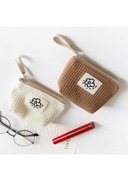 15 Mini Çiçek Kareli Bozuk Para Cüzdanı Sevimli Taşınabilir Ruj Çantası Makyaj Çantası Bozuk Para Kesesi Bilek Çantası Saklama Çantası Inci Kolu Cüzdan Yeni (Yurt Dışından) indirimleri