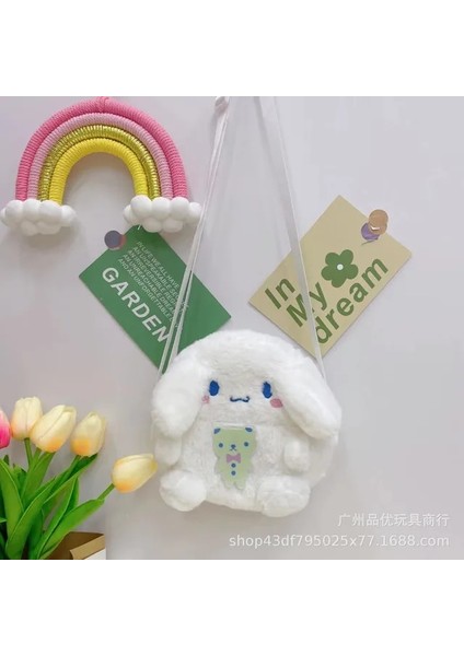 17 Yeni Ins Kız Komik Kurbağa Omuzdan Askili Çanta Bayan Sevimli Ördek Bebek Peluş Cep Telefonu Çantası Kadın Karikatür Kürk Bozuk Para Cüzdanı (Yurt Dışından)