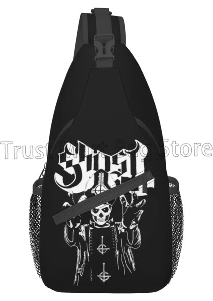 Stil 4 Ghost Band Göğüs Çantası Ghost B.c.erkekler Kadınlar Için Crossbody Omuz Sırt Çantası Rahat Sling Çanta Seyahat Yürüyüş Sırt Çantası (Yurt Dışından) fiyatları