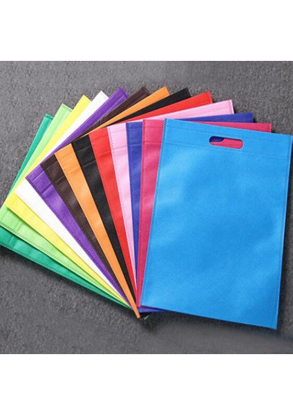 Pembe L 30*40/35*45CM Dokunmamış Kumaş Yeniden Kullanılabilir Alışveriş Katlanır Çevre Çantası Büyük Kapasiteli Kare Tote Omuz Çantası Çanta (Yurt Dışından) fiyatları