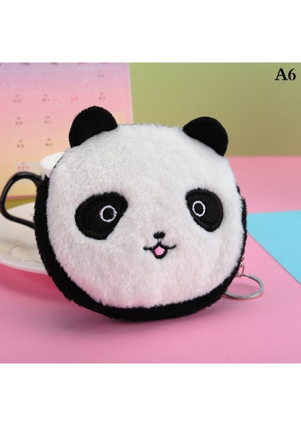 Rs Sevimli Peluş Bozuk Para Cüzdanı Panda Hayvan Bozuk Para Cüzdanı Fermuarlı Bozuk Para Cüzdanı USB Kablolu Kulaklık Mini Çanta Anahtar Çantası Çocuk Doğum Günü Hediyesi 1 Adet (Yurt Dışından) indirimleri