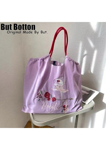 Stil 4 M Harajuku Kadın Kız Sevimli Nakış Tek Omuz Çantaları Çanta Tatlı Lolita Öğrenci Donuts Alışveriş Çantaları Messenger Çanta Tote (Yurt Dışından)