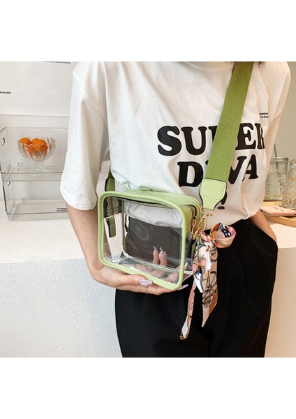 Pembe Temizle Crossbody Çanta Çanta Stadyum Onaylı Pvc Şeffaf Messenger Çanta Konserler Festivaller Için Ayarlanabilir Askı Spor Çanta (Yurt Dışından) indirimleri