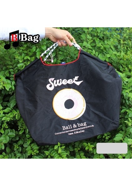 Stil 9 Orta Japon Kadın Kız Tatlı Karikatür Naylon Naylon Omuz Çantaları Çanta Tote Moda Kadın Büyük Kapasiteli Kumaş Alışveriş Çantaları (Yurt Dışından)