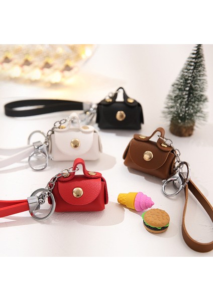 Rastgele Renk 1 Adet Retro Deri Mini Para Cüzdan Çanta Çocuklar Kulaklık Kutusu Çanta Para Cüzdan Kadın Moda Anahtarlık Araba Anahtarlık Bozuk Para Çantaları Kese (Yurt Dışından)