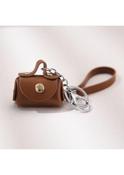 Rastgele Renk 1 Adet Retro Deri Mini Para Cüzdan Çanta Çocuklar Kulaklık Kutusu Çanta Para Cüzdan Kadın Moda Anahtarlık Araba Anahtarlık Bozuk Para Çantaları Kese (Yurt Dışından)