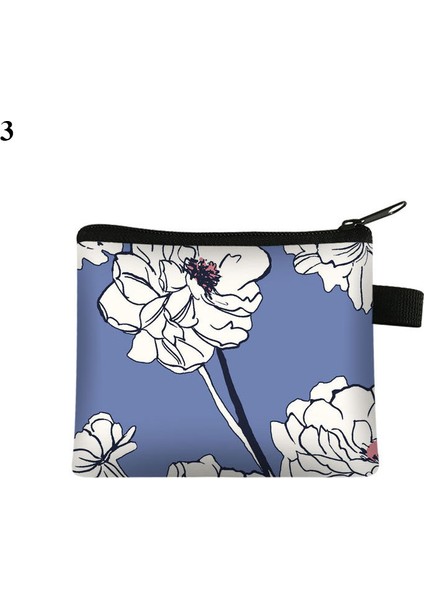 15 Moda Kanvas Para Cüzdan Küçük Taze Kelebek Baskılı Bozuk Para Cüzdanı Taşınabilir Fermuar Cüzdan Para Çantaları Kulaklık Fermuar Kese Çocuklar (Yurt Dışından)