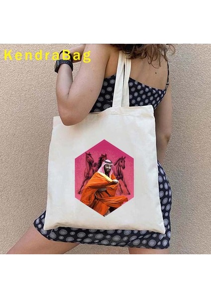 103 35X40CM Riyad Cidde Suudi Arabistan Harita Bayrağı Islam Mekke Arap Kız Abu Dabi Prens Shopper Tote Kanvas Çanta Pamuk Omuz Eko Çanta (Yurt Dışından)