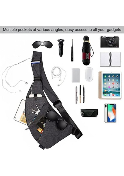 Yeşil 8 Renkler Erkek Ultra Ince Anti-Hırsızlık Küçük Göğüs Çantası Çapraz Vücut Çanta Erkek Tek Omuz Sling Çanta Seyahat Kadın Erkek Spor Çantası (Yurt Dışından) fırsatları