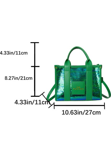 Siyah Mektup Baskılı Payetler Kadın Çanta Lüks Tasarımcı Deri Üst Saplı Çanta Bayanlar Glitter Omuz Crossbody Çanta (Yurt Dışından) modelleri