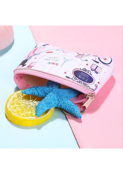 Noel 1 Adet Kadın Mini Cüzdan Sevimli Kart Tutucu Bayanlar Kızlar Için Anahtar Para Çantaları Çanta Kadın Çocuk Çocuk Kılıfı Karikatür Bozuk Para Çantaları (Yurt Dışından) fırsatları