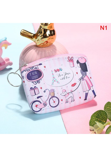 Noel 1 Adet Kadın Mini Cüzdan Sevimli Kart Tutucu Bayanlar Kızlar Için Anahtar Para Çantaları Çanta Kadın Çocuk Çocuk Kılıfı Karikatür Bozuk Para Çantaları (Yurt Dışından) indirimleri