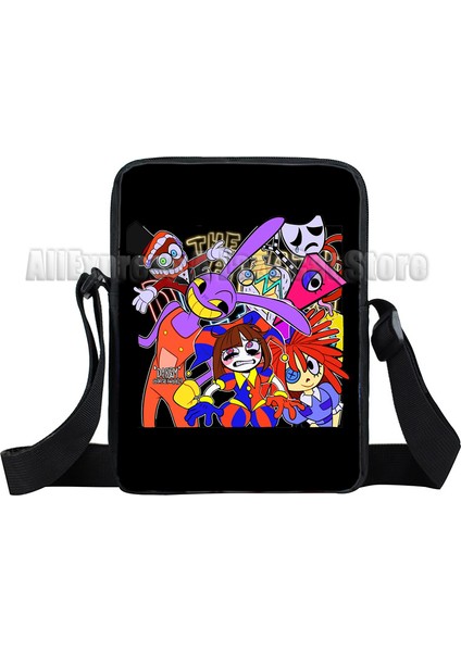 25 Inanılmaz Dijital Circu Omuz Çantası Pomni Jax Çocuk Boys Crossbody Çanta Karikatür Cep Telefonu Messenger Çanta Kare Küçük Çanta (Yurt Dışından) fırsatları