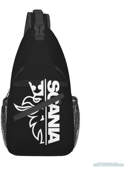 Stil 6 Özel Tek Kollu Çanta Sırt Çantası Kişiselleştirilmiş Crossbody Omuz Göğüs Çantası Unisex Ayarlanabilir Askı ile Seyahat Rahat Yürüyüş (Yurt Dışından)