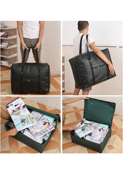 Mavi M Yeni Taşınabilir Kalınlaşma Seyahat Çantası Büyük Kapasiteli Giysi Saklama Torbaları Katlanabilir Toz Geçirmez Giyim Bagaj Çantası Büyük Hareketli Çantalar (Yurt Dışından) modelleri