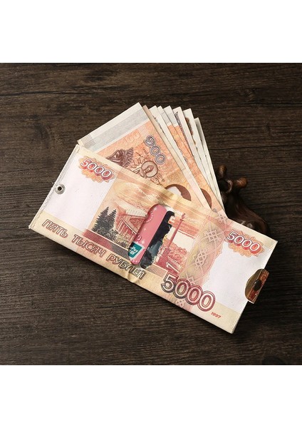 Stil 10 Para Birimi Notları Desen Cüzdan Kanvas Ekleme Resim Klipsi Cüzdan Para Nakit Para Dolar Euro Kredi Kimlik Kartı Tutucu Çanta Çantalar (Yurt Dışından)