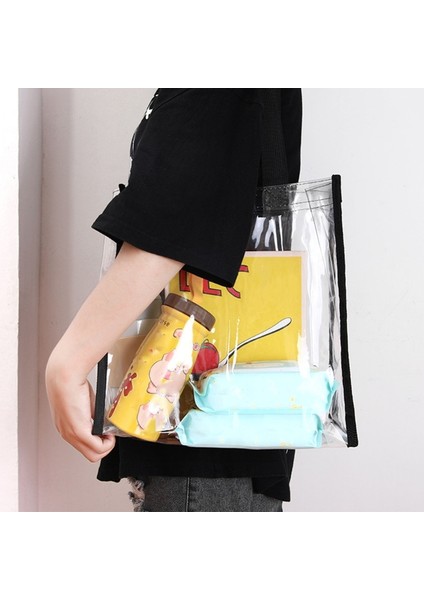 3TT908491 Şeffaf Bel Komik Paketi Temizle Sling Kemer Çantası Pvc Taşınabilir Seyahat Kalça Serseri Küçük Çanta Crossbody Omuz Göğüs Telefon Kılıfı (Yurt Dışından) fırsatları