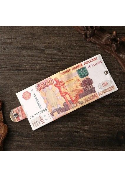 14 Para Notu Desen Cüzdan Kanvas Ekleme Resim Klip Cüzdan Para Nakit Para Dolar Euro Kredi Kimlik Kartı Tutucu Çanta Çantalar (Yurt Dışından)