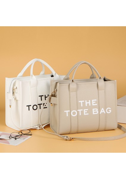 Beyaz M Tote Çanta Lüks Tasarımcı Çanta Tote Kadın Çanta Mektup Omuz Çantaları Markalar Shopper Çantalar Kadınlar Için Crossbody Çanta Debriyaj 2023 (Yurt Dışından) modelleri