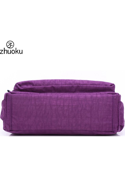Göl Mavi Kadın Postacı Çantası Mini Bayanlar Naylon Çanta Omuz Çantası Kadınlar Için Tote Çanta Bolsas Feminina Crossbody Çanta (Yurt Dışından) indirimleri