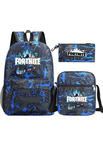 30 3 Adet Set Fortnite Erkek Gençler Için Okul Çantaları Öğrenci Sırt Çantası Kadın Naylon Yumuşak Fortnite Sırt Çantası Genç Rahat Okul Çantası 3 Adet (Yurt Dışından) fiyatları