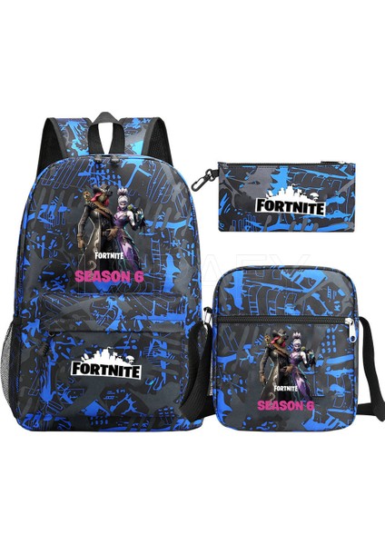 30 3 Adet Set Fortnite Erkek Gençler Için Okul Çantaları Öğrenci Sırt Çantası Kadın Naylon Yumuşak Fortnite Sırt Çantası Genç Rahat Okul Çantası 3 Adet (Yurt Dışından) fırsatları