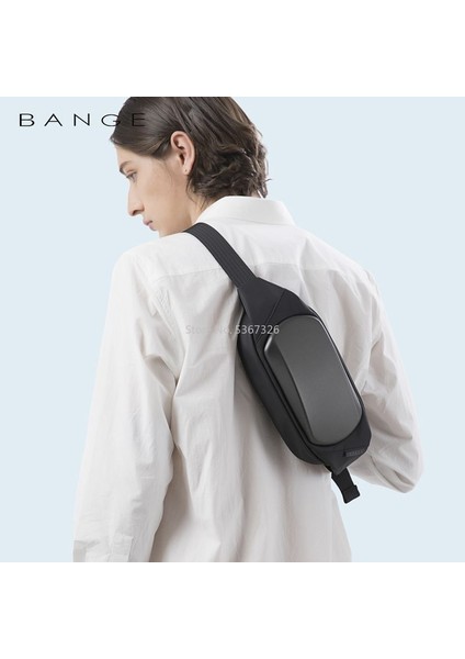 Kırmızı Moda Trendi Çift Göğüs Çantası Eva Sert Kabuk Omuz Çantası Messenger Paketleri Seyahat Rahat Spor Crossbody Paketleri (Yurt Dışından) fırsatları