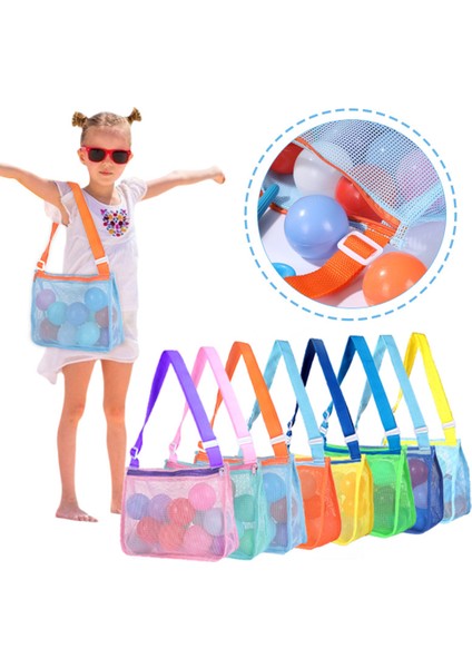 Pembe Plaj Oyuncak Örgü Çanta Çocuk Kabuk Saklama Çantası Plaj Deniz Kabuğu Çantası Havuz Örgü Çanta Kum Oyuncakları Yüzme Aksesuarları Çanta Boys & Girls (Yurt Dışından) modelleri