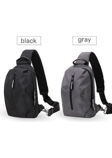 Siyah Hk Yeni Erkek Göğüs Çantası 9.7 "ıpad Kısa Seyahat Messenger Çanta Su Geçirmez Crossbody Paketi Moda Tek Çanta Erkekler (Yurt Dışından) modelleri