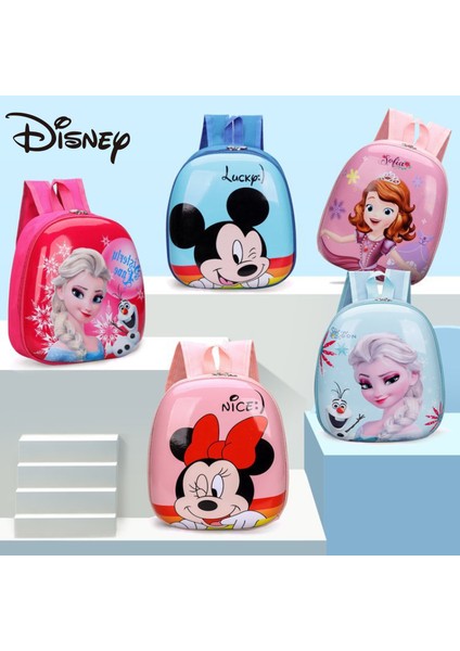 E Disney Yeni Mickey Örümcek Adam Karikatür Sert Kabuk Çocuk Okul Çantası Anaokulu Sevimli Sırt Çantası Erkek ve Kız Yumurta Kabuğu Okul Çantası (Yurt Dışından) fiyatları