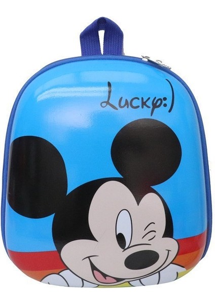 E Disney Yeni Mickey Örümcek Adam Karikatür Sert Kabuk Çocuk Okul Çantası Anaokulu Sevimli Sırt Çantası Erkek ve Kız Yumurta Kabuğu Okul Çantası (Yurt Dışından) fırsatları
