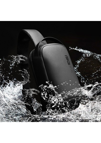 Gri Göğüs Çanta Paketi Erkekler Için Çok Fonksiyonlu Crossbody Çanta Omuz Askılı Postacı Çantaları Erkek Su Geçirmez Kısa Seyahat Yeni Yüksek Kalite (Yurt Dışından) modelleri