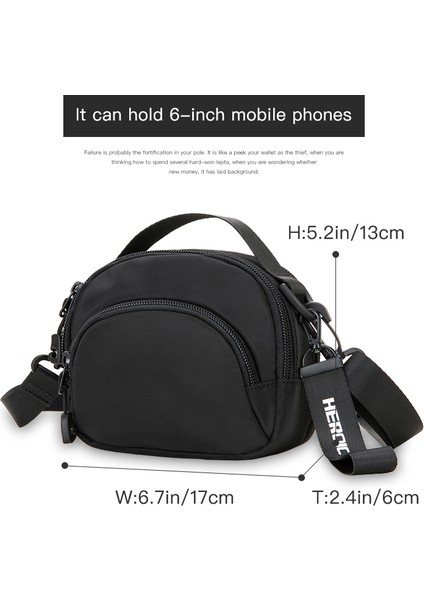 Siyah-C-Stil Mini (Maksimum UZUNLUK<20CM) Hk 2023 Erkek Çanta Omuz Çantası Küçük Haberci Çanta Erkekler Seyahat Crossbody Çanta Çanta Yeni Moda Erkek Telefon Para Kemeri Cüzdan (Yurt Dışından) indirimleri