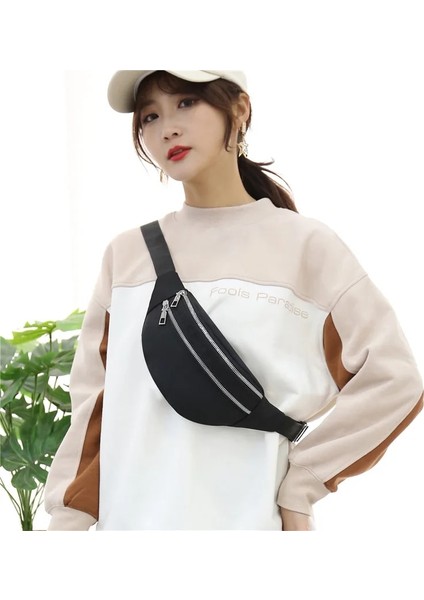 Koyu Mavi 1 Adet Kadın Bel Çantası Erkek Kemer Kılıfı Bel Paketi Kalça Serseri Para Kılıfı Bayanlar Moda Seyahat Omuz Çanta Çanta Kadınlar Bayanlar Için (Yurt Dışından) fırsatları