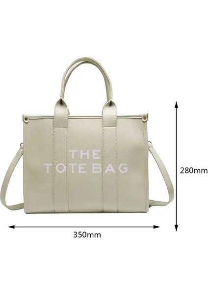 Zeytin Yeşili Kadın Çantası Pu Deri Lüks Tasarımcı Çanta Marka Omuz Crossbody Çanta Mektup Alışveriş Alışveriş Çantası 2023 Için Tote Çanta (Yurt Dışından)