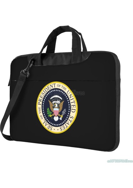 Stil 2 14 Inç Amerika Birleşik Devletleri Başkanı Mühür Dizüstü Bilgisayar Omuz Çantası ile Uyumlu 13/14/15.6 Inç Dizüstü Bilgisayar Netbook Pc Kapak Kılıfı (Yurt Dışından) fiyatları